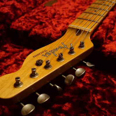 Fender 1955 Telecaster Custom Shop 2022 - 2 Tone Wide Fade Sunburst image 21