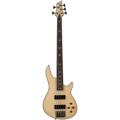 Schecter Omen Extreme-5 5-String Electric Bass, Gloss Natural image 2