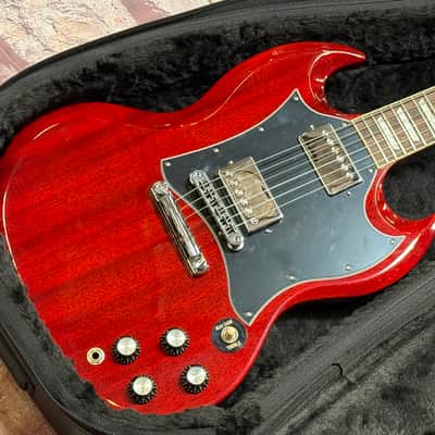 Gibson SG Standard Heritage Cherry New Unplayed Auth Dlr 7lb4oz #121 image 8