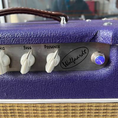 Wolfaardt Custom Boutique Combo BLACKFACE TYPE 2x 6V6 (20 watt) - Purple image 7