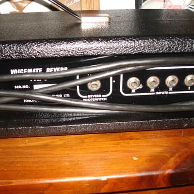 Traynor Voicemate YVM-3 Reverb Head 1975 Black image 4