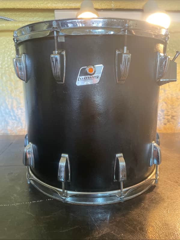 Ludwig USA Black/White Badge Classic Maple 15"x14"!Tom Drum image 1