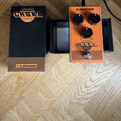 TC Electronic Choka Tremolo 2020 - Present - Orange - Vintage Tremelo Vibrato image 3