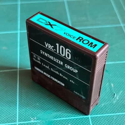 YAMAHA DX7 VOICE ROM VRC-106 SYNTHESIZER GROUP