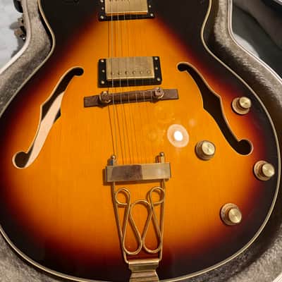 Epiphone Joe Pass Signature Emperor II Pro with Pau Ferro Fretboard 2019 - Vintage Sunburst imagen 1
