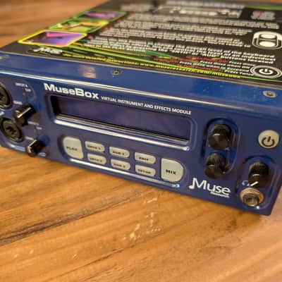 Peavey Muse Box Virtual Instrument And Multi Effects Module Excellent Condition image 5