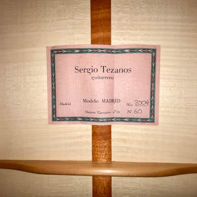 2004 Sergio Tezanos Madrid Model Spruce/Maple image 4