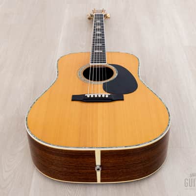 1973 Martin D-41 Vintage Dreadnought Acoustic Guitar, Crack-Free w/ Case image 12