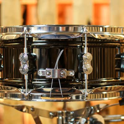 PDP 5.5x14 Concept Black Nickel over Steel Snare Drum - PDSN5514BNCR image 3