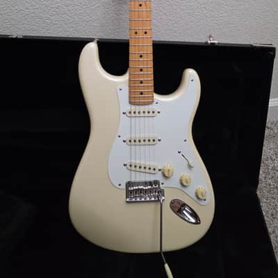 Fender Lincoln Brewster Stratocaster 2024 - Present Olympic Pearl image 5