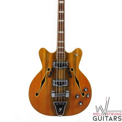 1967 Fender Coronado Bass II - Wildwood "Rainbow Golds" image 1