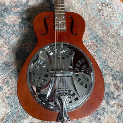 Epiphone Dobro Hound Dog Squareneck 2009 - Present - Vintage Brown image 1
