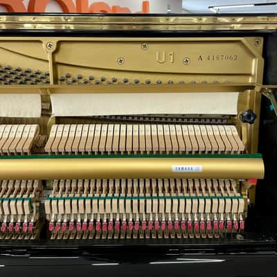 Yamaha PIANOFORTE VERTICALE U1 NERO image 10