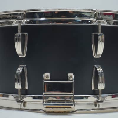 WFL 14"x 6.5" SNARE DRUM 1950s BLACK FINISH-14" x 6.5" image 12