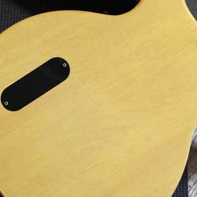 2005 Gibson Custom Shop Les Paul Jr Double Cut 1958 Reissue Electric Guitar TV Yellow VOS + COA OHSC image 15