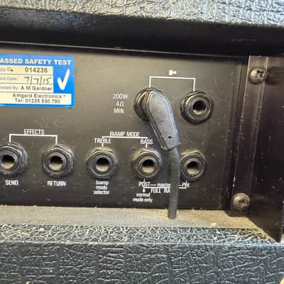 Vintage Marshall 5522 Integrated Bass System 200W 1x15 Combo – Original Celestion Sidewinder Speaker image 17