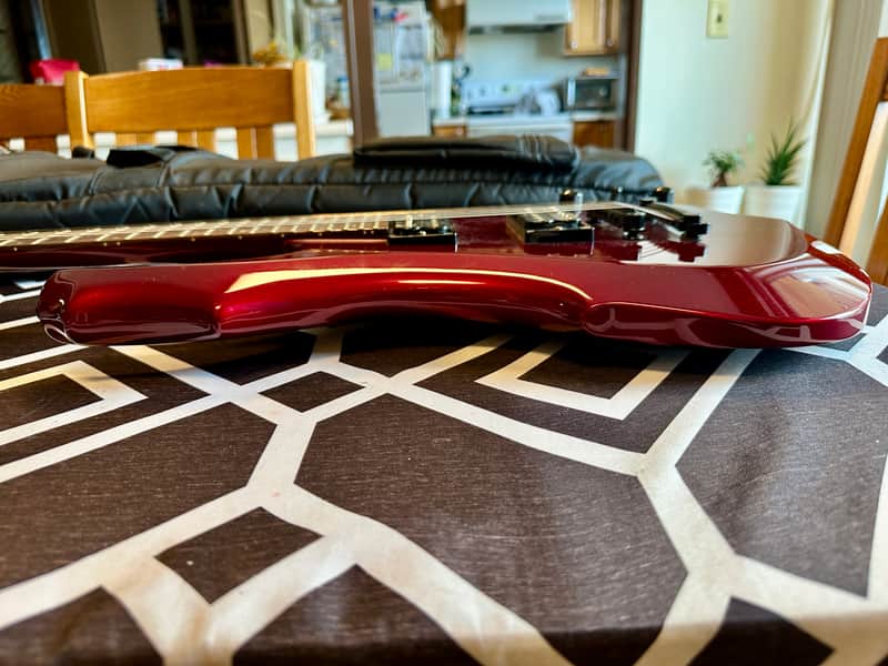 ESP - GrassRoots Forest G-FR-56G - Set Neck - See-Thru Candy Apple