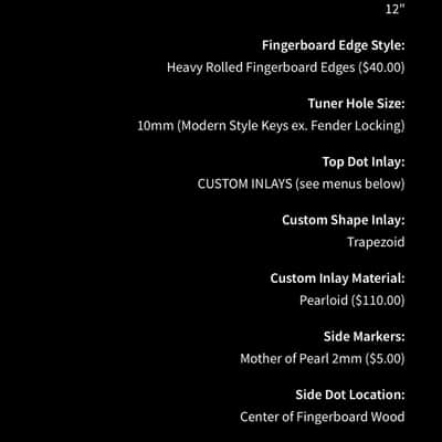 Musikraft Telecaster Neck Custom 2024 - Satin Lacquer image 5