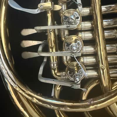 C. G. Conn 6D Double French horn. Made in USA image 10