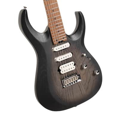 Cort X700 Triality Open Pore Black Burst w/Gigbag image 3