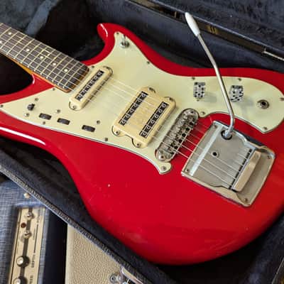 Yamaha SG-3 1966 - Coral Red image 4