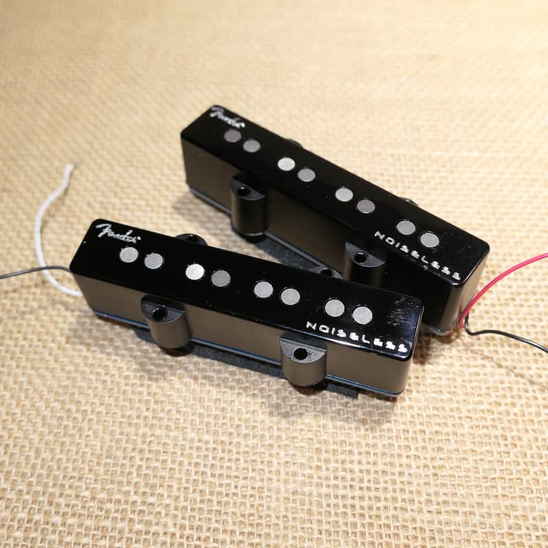 Pickups, Fender Ultra Noiseless Vintage Jazz Bass #DG08 image 1