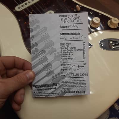 Fender Stratocaster Special Edition 2009 - Olympic White Plus upgrades image 7