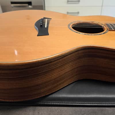 Taylor GS Custom Shop Grand Symphony 1 of 1 Tree Inlay Flame Hawaiian KOA and Hand Select Rosewood Masterbuilt Master Built Presentation American BTO Built-to-Order USA Acoustic-Electric Guitar image 15