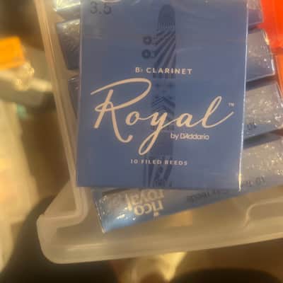 Royal by D’Addario 10 #3.5 Bb Clarinet Reeds 2025 - Wood image 1