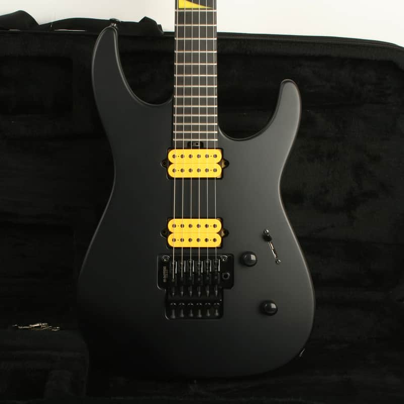 Jackson MJ Series Dinky DKR Ebony Fingerboard Satin Black JFJ2500208 image 1