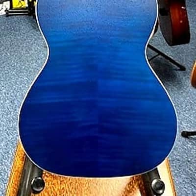 Ashbury AU-18 Tenor Ukulele & Gig Bag Blue image 2