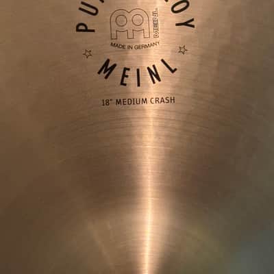 Meinl Pure Alloy 18" Medium Crash Cymbal 1350 Grams image 4