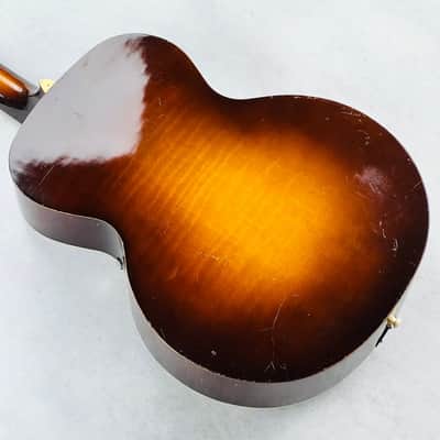 S.S. Stewart Archtop Guitar 1940s - Sunburst image 15