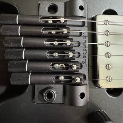 Strandberg Salen Classic NX 6 Tremolo Electric Guitar (Black Granite) with Hard Case, Gig Bag, & Accessories image 13