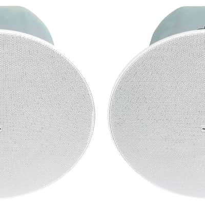 2 Rockville CC8-SUB 8" Commercial/Restaurant 70V Ceiling Subwoofers+Rough-In Kit image 1