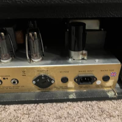 Immagine Marshall 2061X Handwired JMP Reissue 2-Channel 20-Watt Guitar Amp Head 2004 - 2017 - Black - 6