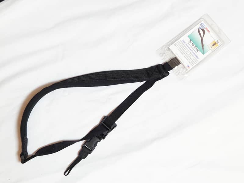 NEOTECH Pad-It STRAP for SAXOPHONE with Loop End new Black - COMFORTABLE image 1