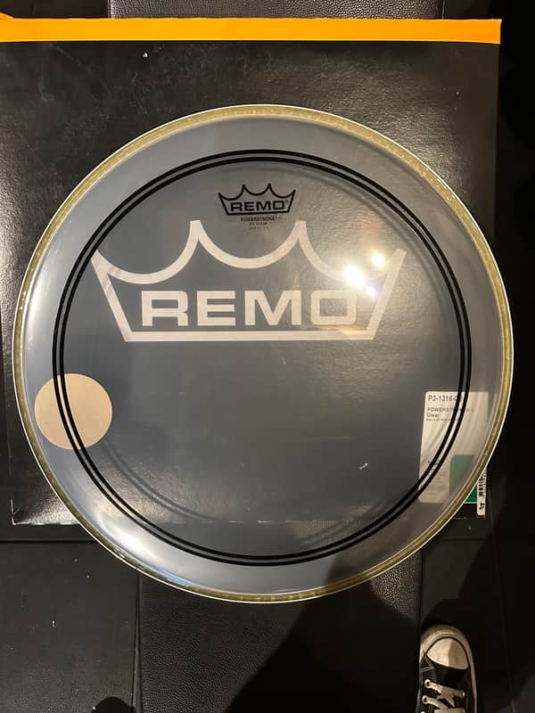 Remo Powerstroke P3 Clear Bass Drum Head 16" 2010s - Clear image 1