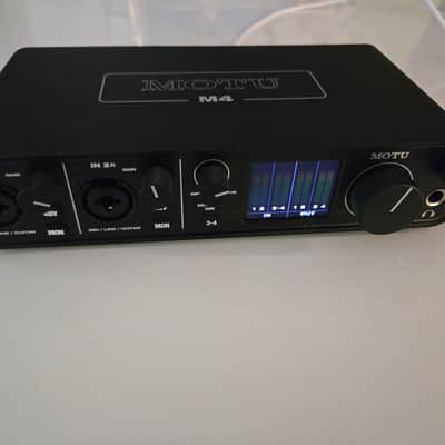 MOTU M4 USB-C Audio Interface 2019 - Present - Black image 4