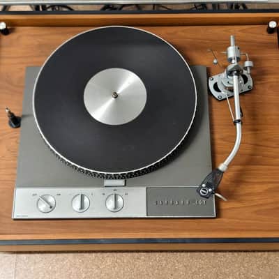 Garrard 401 Turntable + SME 3009 | Wooden Plinth & Dust Cover | Vintage Hi-Fi image 9
