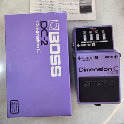 Boss DC-2 Dimension C (Blue Label) 1985 - 1989 - Purple image 11