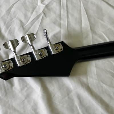 1984 B.C. Rich Ironbird Black Bass USA MK1 Custom Flight Case Full Moser Circuit image 11