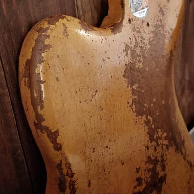 #202621 :: Baldman's Relic TeleMaster body in Dirty Heavy Relic Butterscotch Blonde nitro finish :: Aged Roadworn image 11