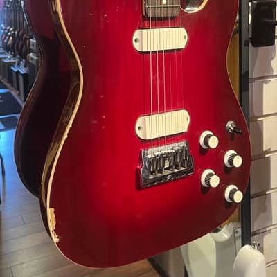 Fender Elite Telecaster with Rosewood Fretboard 1983 - Wild Cherry OHSC image 3