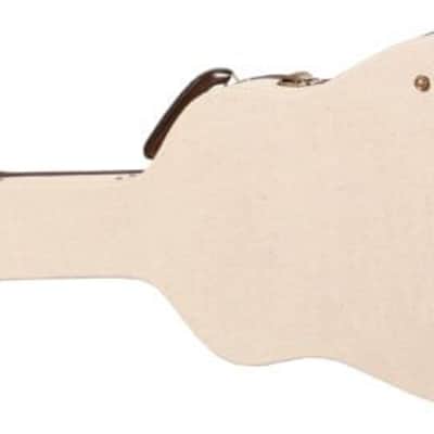 Gator GW-JM-DREAD Dreadnaught Acoustic Deluxe Wood Case - Journeyman Burlap Exterior image 5