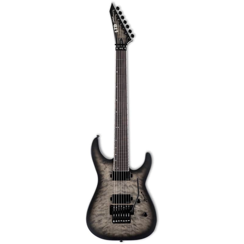 ESP LTD M-1007 Baritone 7-String Guitar Charcoal Burst Satin B-Stock M1007 M 1007B image 1