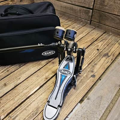 Double Bass Drum Pedal Mapex Falcon Inc Case USED! RKFAL030226 image 3