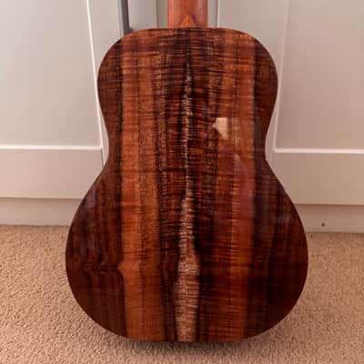 Kanile'a Platinum 2016 Limited Edition Tenor Ukulele (#14654) - Master Grade 5A Curly Koa image 6