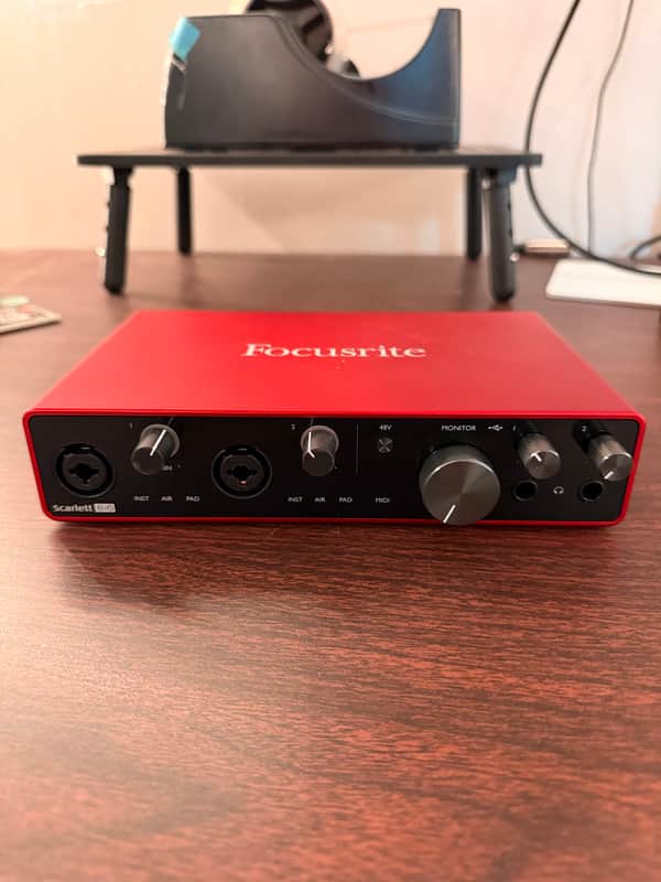 Focusrite Scarlett 8i6 3rd Gen USB Audio Interface 2019 - Present - Red / Black