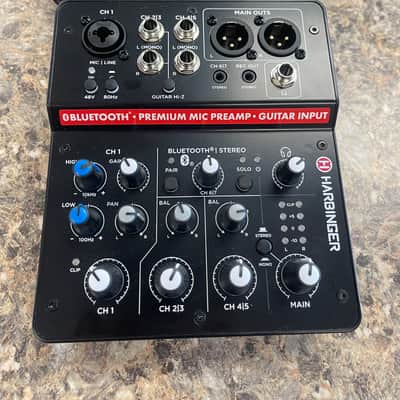 Harbinger LV7 BLUETOOTH PREMIUM MIC PREAMP GUITAR INPUT 2023 image 5